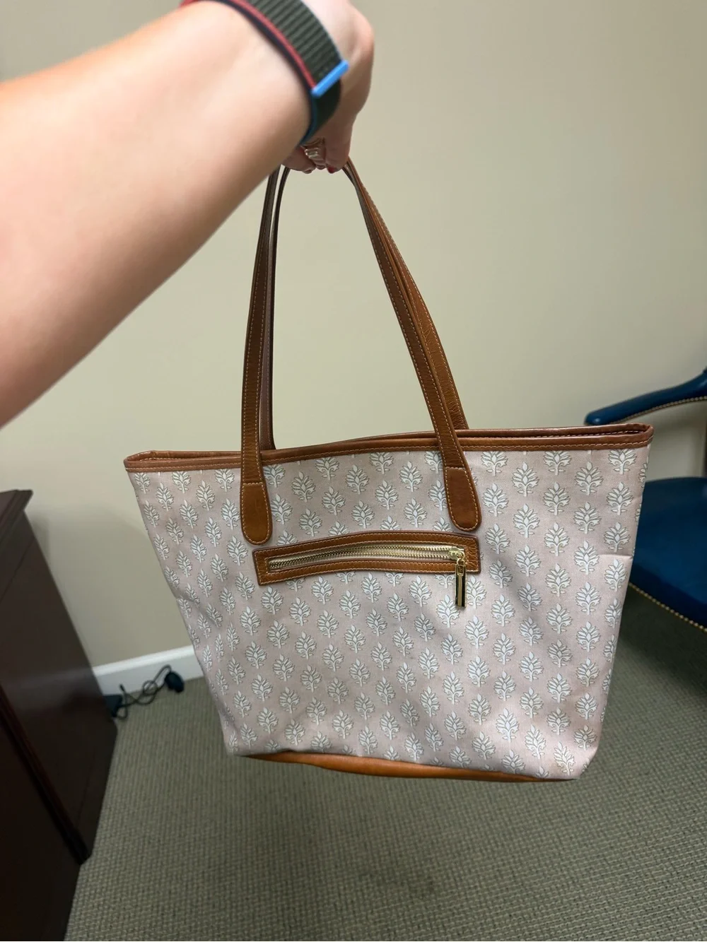 Barrington bags purse with zipper